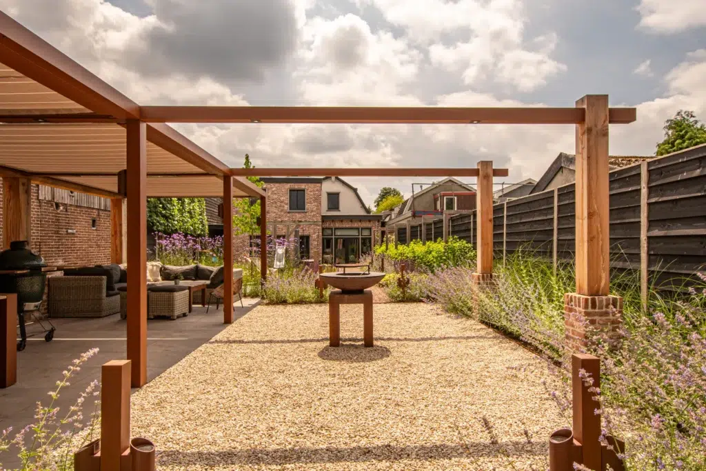 Cubola achteraanzicht tuin in Ede